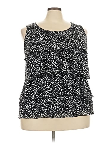 Notations Sleeveless Blouse (view 1)