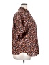 Calme Brown Short Sleeve Turtleneck Size XXL - photo 4