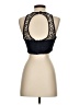 Sequin Hearts Black Sleeveless Top Size 3 - photo 2