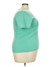 Studio Works Teal Short Sleeve Top Size XXL (estimated) - photo 4