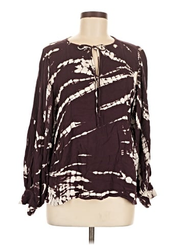 Young Fabulous & Broke Long Sleeve Blouse (view 1)