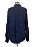 Travelsmith 100% Rayon Blue Long Sleeve Blouse Size M - photo 2