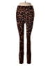 Weekend Animal Print Brown Casual Pants Size S - photo 1