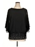db established 1962 100% Polyester Black 3/4 Sleeve Blouse Size 1X - photo 1