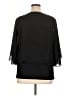 db established 1962 100% Polyester Black 3/4 Sleeve Blouse Size 1X - photo 2
