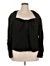ELOQUII Black Long Sleeve Blouse Size 20 - photo 1