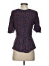 Sugar Lips Blue 3/4 Sleeve Blouse Size S - photo 2