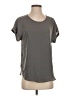Maurices 100% Polyester Gray Short Sleeve Top Size XS - photo 1