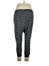 H&M 100% Rayon Chevron-herringbone Gray Casual Pants Size M - photo 2