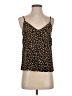 Sanctuary 100% Polyester Brown Sleeveless Top Size XS - photo 1
