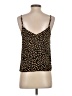 Sanctuary 100% Polyester Brown Sleeveless Top Size XS - photo 2