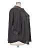 Torrid Gray 3/4 Sleeve Blouse Size 4X Plus (4) - photo 4