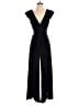 premier amour Solid Black Jumpsuit Size 2 - photo 1