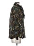 Zara Basic Paisley Black Long Sleeve Blouse Size XS - photo 4