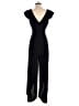 premier amour Solid Black Jumpsuit Size 2 - photo 2