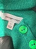Classiques Entier 100% Cashmere Green Cashmere Pullover Sweater Size S - photo 7