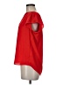 Maison Jules 100% Polyester Red Short Sleeve Blouse Size M - photo 5