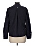Lands' End Solid Black Long Sleeve Blouse Size M - photo 2