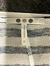 Three Dots Stripes Silver Short Sleeve T-Shirt Size XL - photo 7