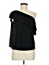 Ava James Black Sleeveless Top Size M - photo 1