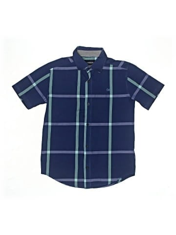 CALVIN KLEIN JEANS Short Sleeve Button-Down Shirt (view 1)