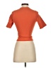 Assorted Brands Orange Short Sleeve Turtleneck Size XXS (estimated) - photo 2