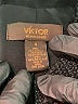 Victor by Victor Alfaro 100% Polyester Tweed Black Coat Size 4 - photo 7