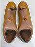 Prada Yellow Tan Patent leather pumps Size EU 37 1/2 - photo 9