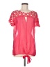 Hoss Intropia Pink Short Sleeve Blouse Size EU (FR) 40 / US 8 - photo 1