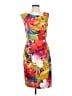 Spiegel Print Orange Cocktail Dress Size S - photo 1