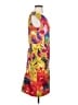 Spiegel Print Orange Cocktail Dress Size S - photo 4