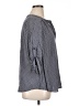 dalia 100% Rayon Polka Dots Gray 3/4 Sleeve Blouse Size 48 - 50 - photo 4