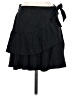 Express Solid Black Casual Skirt Size 2 - photo 1