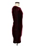 Shein Solid Burgundy Cocktail Dress Size M (petite) - photo 4