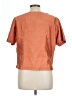 Unbranded Orange Short Sleeve Blouse Size 12 (estimated) - photo 2