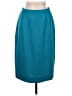 Unbranded Solid Teal Casual Skirt Size 12 (petite) - photo 1
