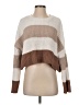 Moon & Madison 100% Polyester Color Block Brown Pullover Sweater Size S - photo 1