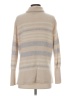 Magaschoni Stripes Tan Turtleneck Sweater Size S - photo 2