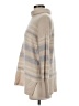 Magaschoni Stripes Tan Turtleneck Sweater Size S - photo 5