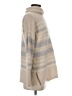 Magaschoni Stripes Tan Turtleneck Sweater Size S - photo 4