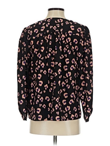 Rebecca Taylor Long Sleeve Silk Top (view 2)