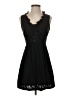 Bebop Solid Black Casual Dress Size S - photo 1