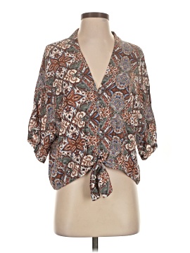 Olivaceous 3/4 Sleeve Blouse