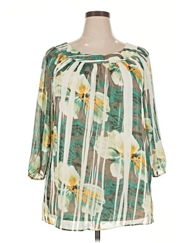 Russell Kemp New York 3/4 Sleeve Blouse (view 1)