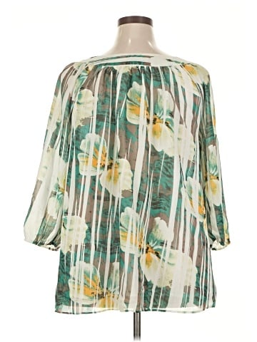 Russell Kemp New York 3/4 Sleeve Blouse (view 2)