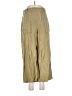 YFB Gold Linen Pants Size M - photo 1