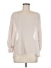 Maude 100% Polyester Ivory 3/4 Sleeve Blouse Size M - photo 1