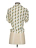 Love Notes 100% Rayon Yellow Short Sleeve Blouse Size S - photo 2