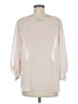 Maude 100% Polyester Ivory 3/4 Sleeve Blouse Size M - photo 2