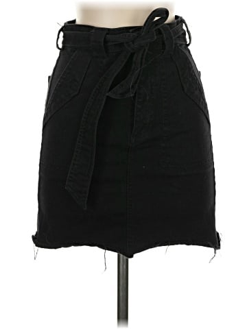 Express Denim Skirt (view 1)